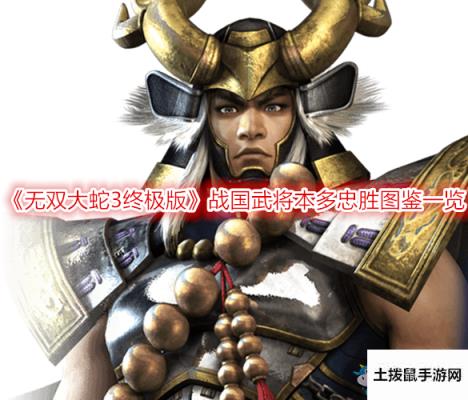 《无双大蛇3终极版》战国武将本多忠胜图鉴一览