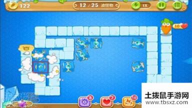 保卫萝卜2极地31攻略 冰锥炮塔轻松过关保卫萝卜211
