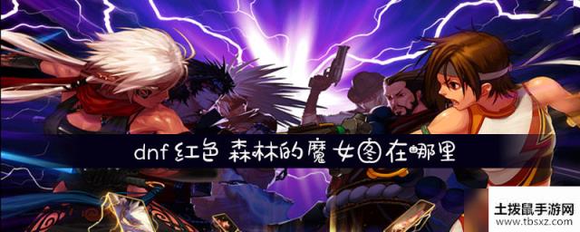 dnf红色森林的魔女图在哪里
