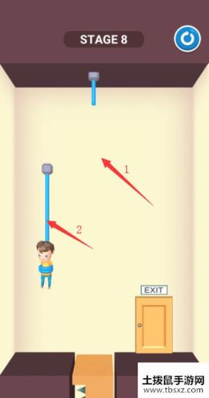 Rescue Cut第8关过关攻略