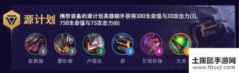 云顶之弈源计划怎么玩 云顶之弈S3源计划阵容装备玩法攻略