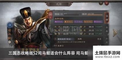 三国志战略版S2司马懿适合什么阵容 司马懿如何搭配阵容