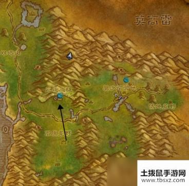 魔兽世界怀旧服厄运北在哪