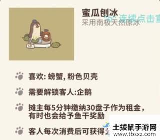 《动物餐厅》蜜瓜刨冰解锁攻略