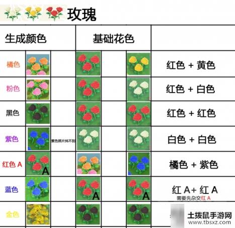 动物之森杂交花配方是什么_杂交花配方大全