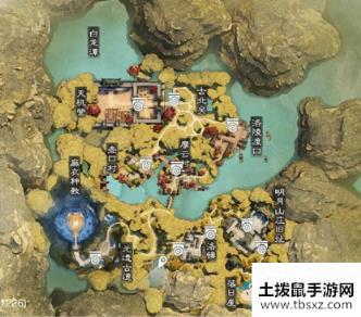 2020《一梦江湖》手游4月3日坐观万象打坐位置