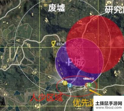 和平精英圈中圈模式苟分技巧分享 和平精英圈中圈模式哪里人少