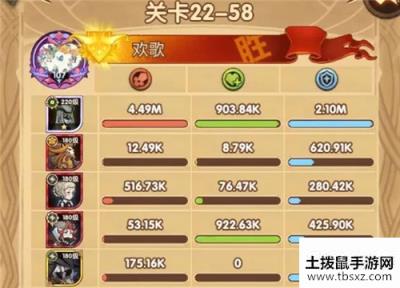 剑与远征22-58通关攻略 22-58平民通关阵容及站位推荐