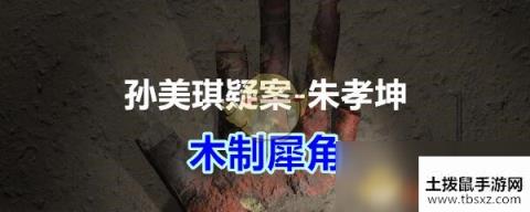 《孙美琪疑案-朱孝坤》四级线索——木制犀角