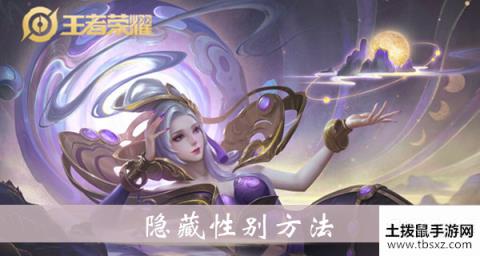 王者荣耀隐藏性别方法介绍