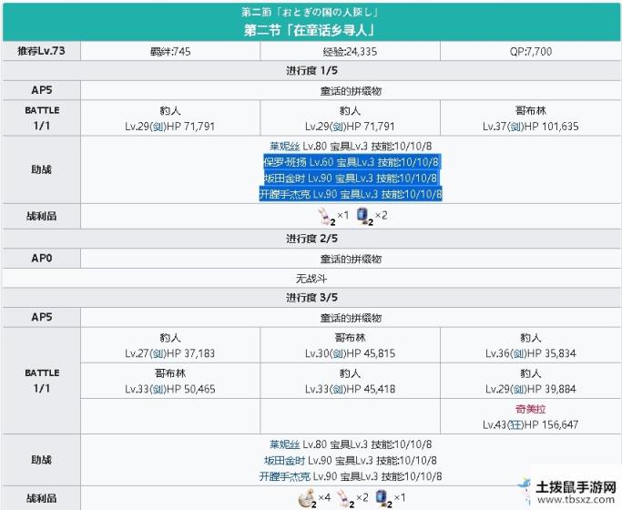 《fgo》淑女莱妮丝事件簿主线关卡第二节攻略