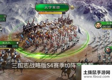 三国志战略版S4赛季t0阵容推荐