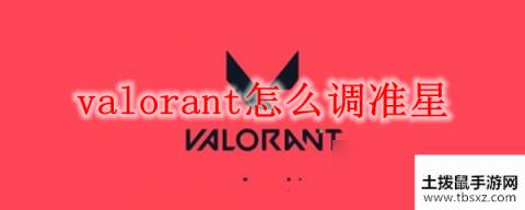 valorant怎么调准星