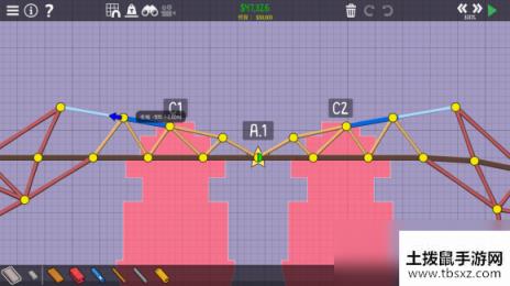 桥梁建造师2斜度吊桥4-3怎么过 polybridge2斜度吊桥4-3过法攻略