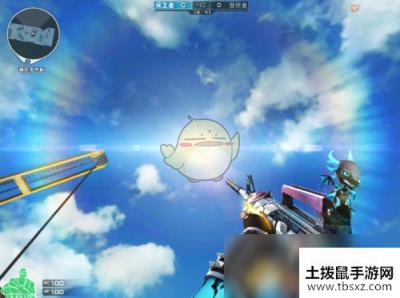 《CF》M4A1雷神白鲨皮肤外观