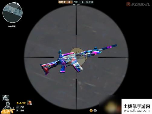 《CF》M4A1雷神白鲨皮肤外观