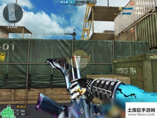 《CF》M4A1雷神白鲨皮肤外观