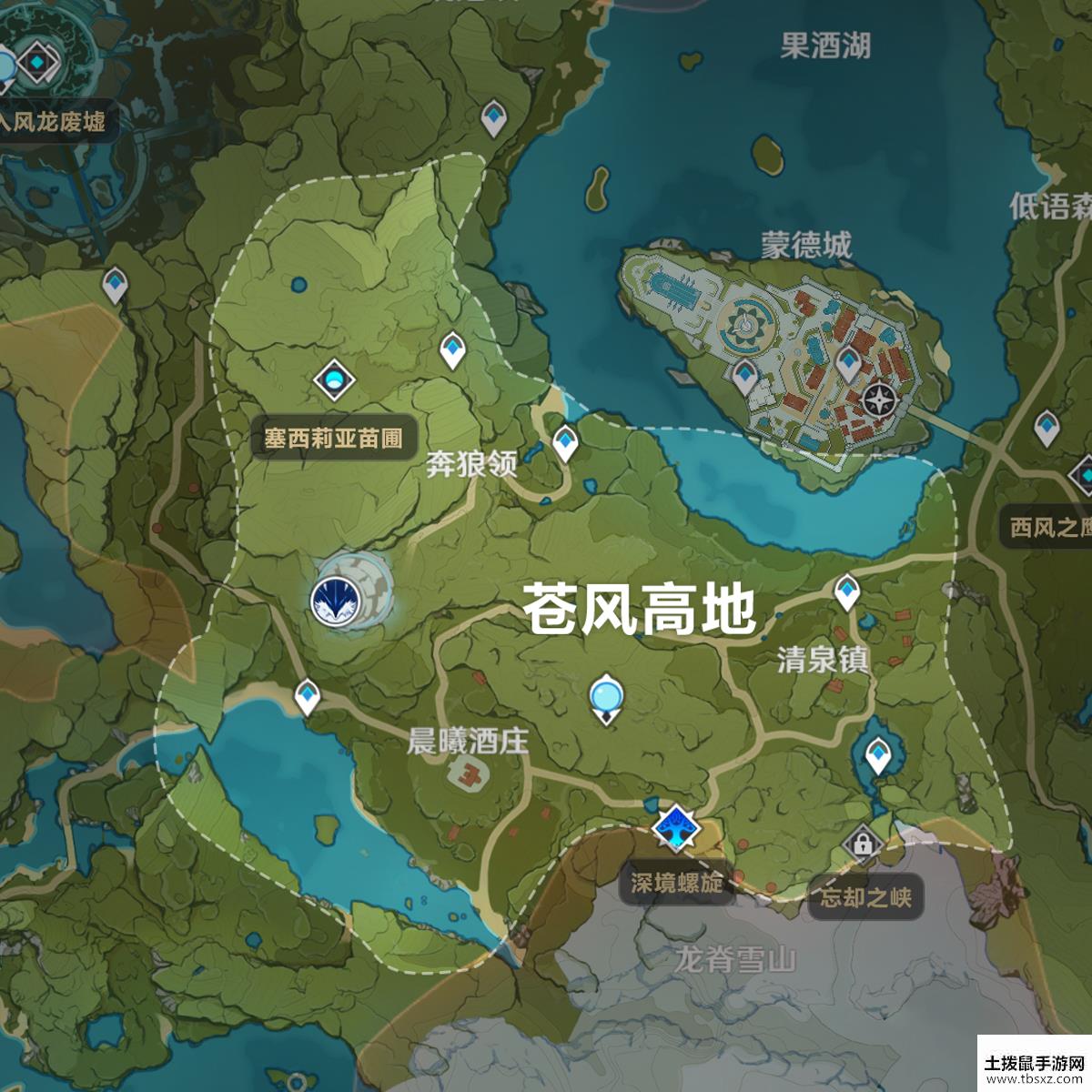 原神苍风高地介绍 苍风高地资源怪物一览