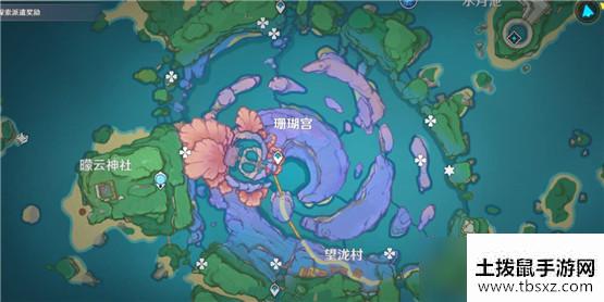 《原神》海祇岛奇怪的标记位置