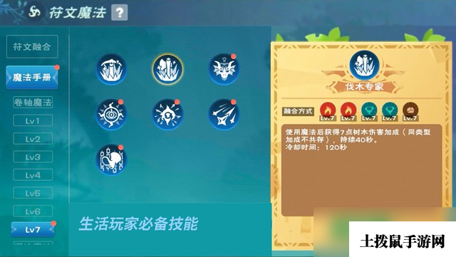 创造与魔法7级符文魔法合成表
