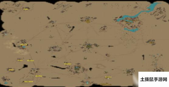 《部落与弯刀》沙漠地图全资源点在哪 沙漠地图全资源点位置攻略