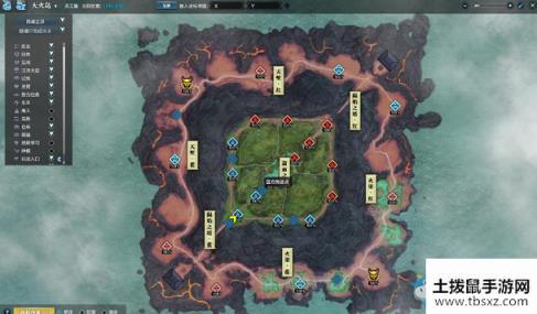 天涯明月刀天火岛地图介绍游戏攻略